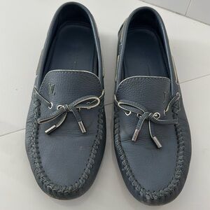 Louis Vuitton Blue Loafers